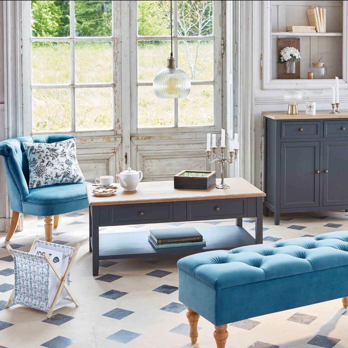 Lampada a sospensione Laye in vetro D20cm - 7