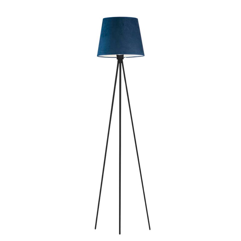 Lampa stojąca podłogowa trójnóg z abażurem stożek JOLLY