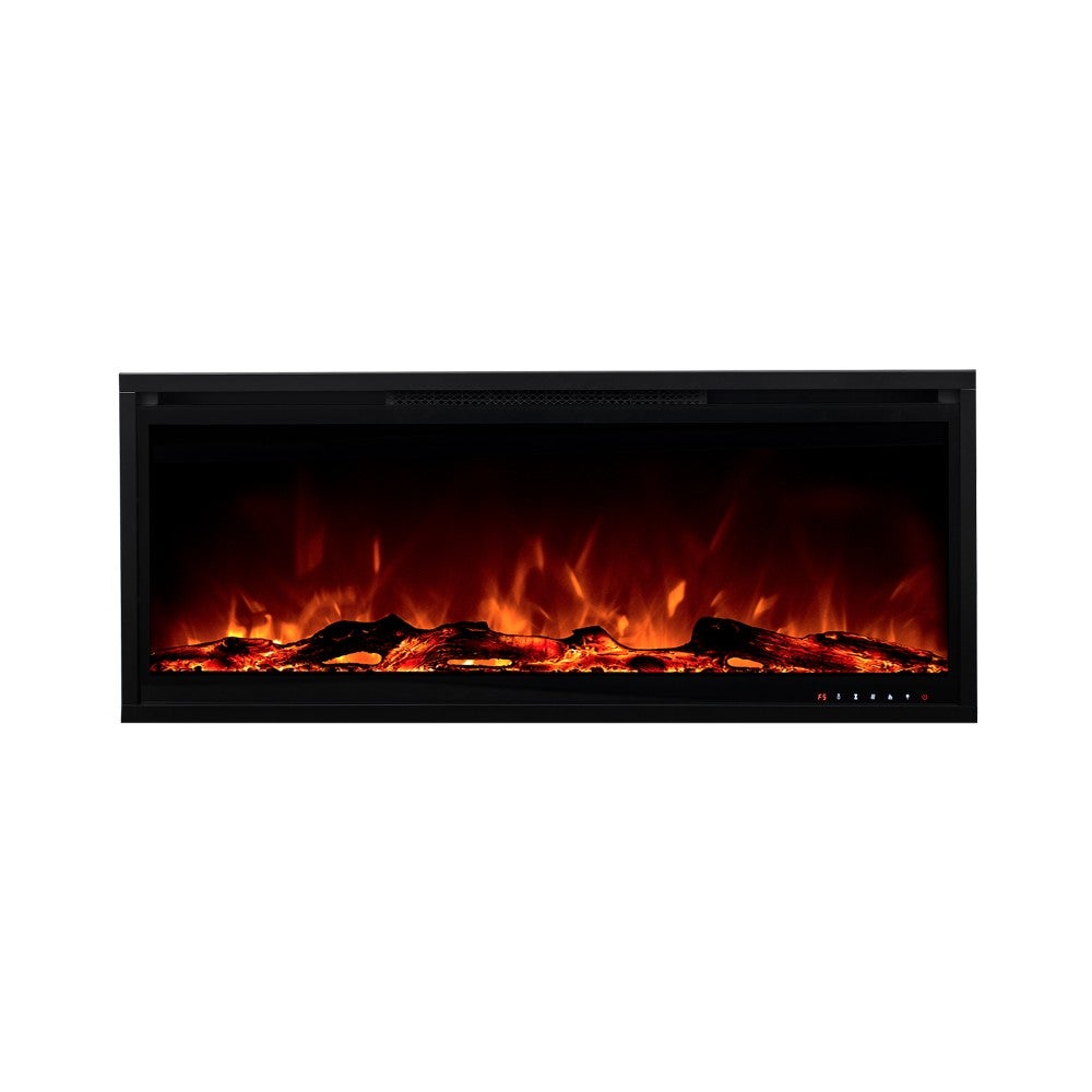 Chimenea eléctrica 127cm empotrable slim - kamin cadix 50