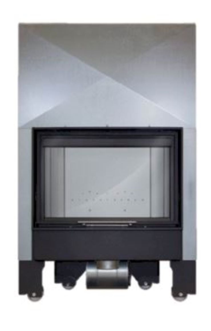 Lacunza  Bricosol, Monobloque De Leña Modelo Itaca 80 Eco Vermiculita (Con Turbina ) , Leroy Merlin