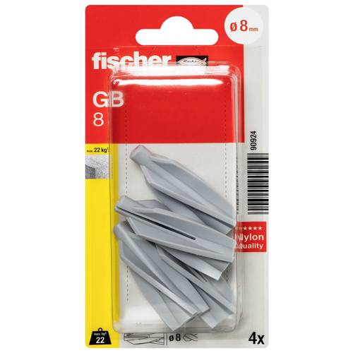 Fischer 090924 GB 8 K NV Cheville pour béton cellulaire 50 mm 8 mm 1 set - 2