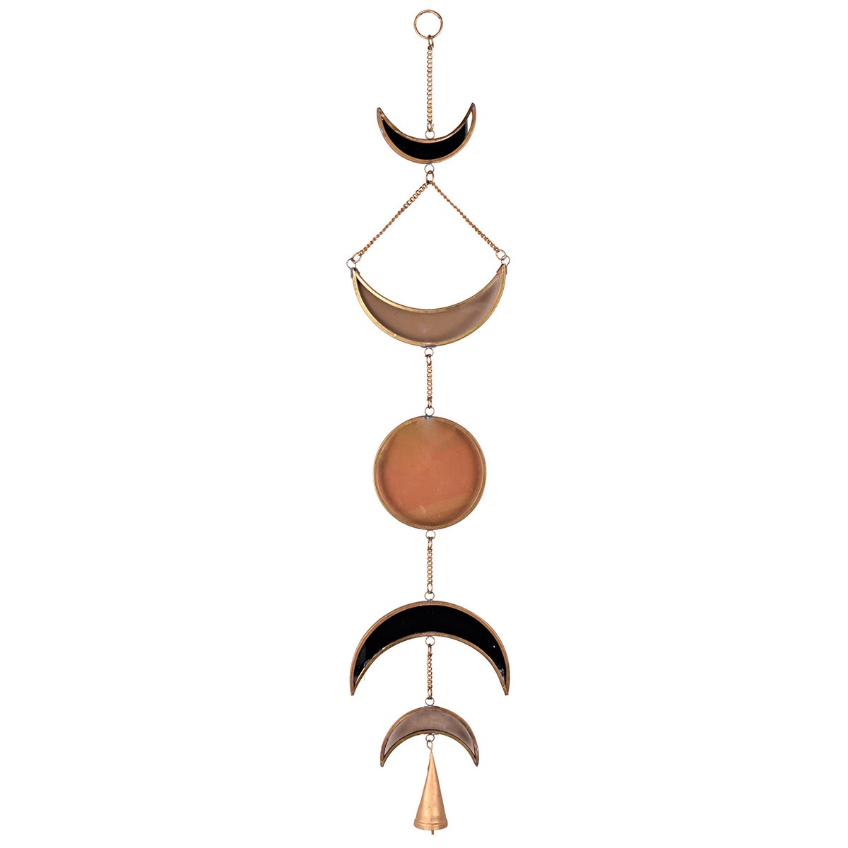 Origen home decor adorno movil fases luna colgantes | colgante multicolor - 73x14x2cm