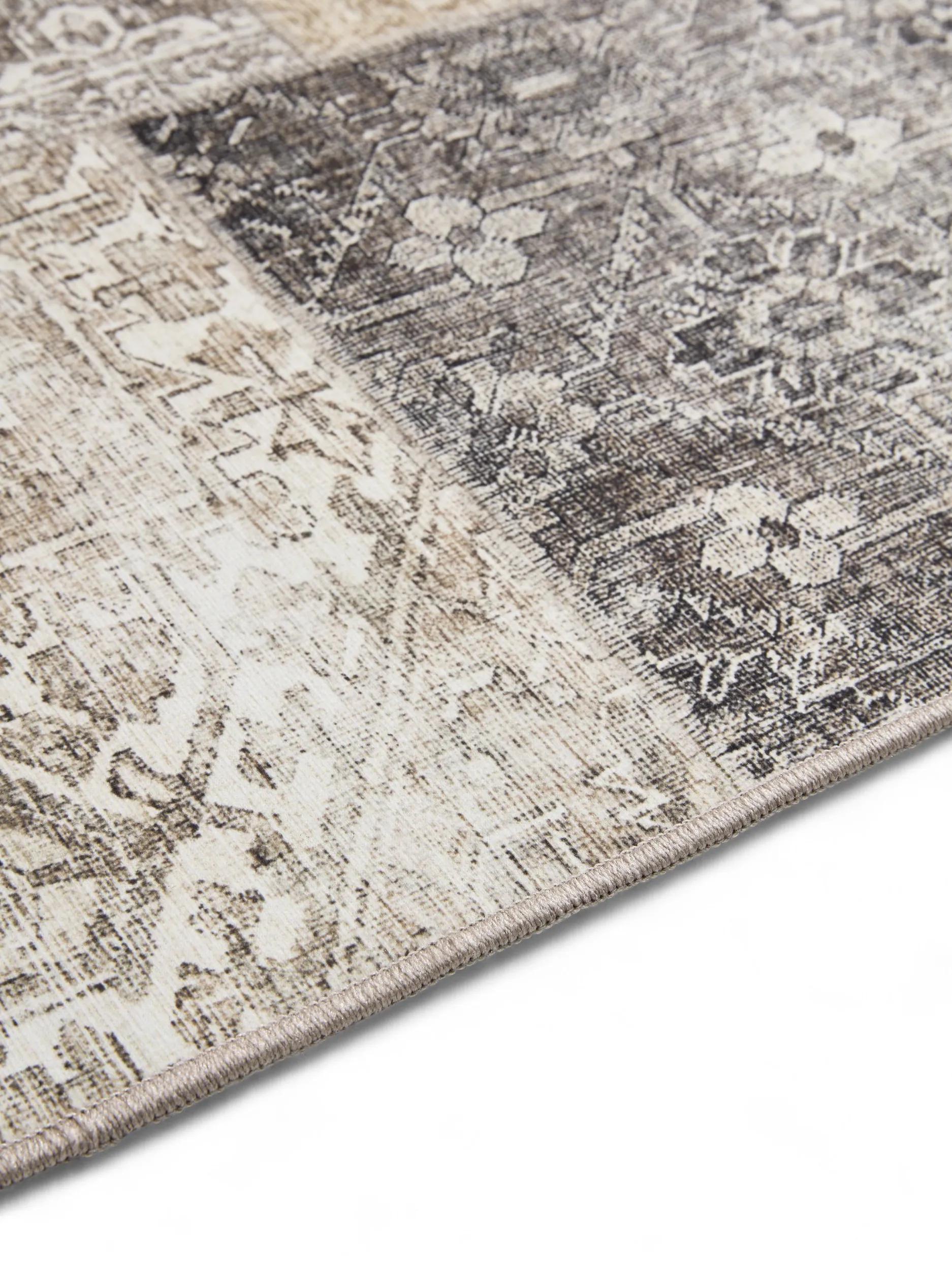 BENUTA - Alfombra lavable George gris 160x230 cm - 5