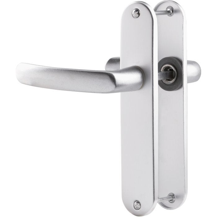 Poignée de porte intérieure - Budget - Vachette - Gris argent - Clé L - 165 mm - 5