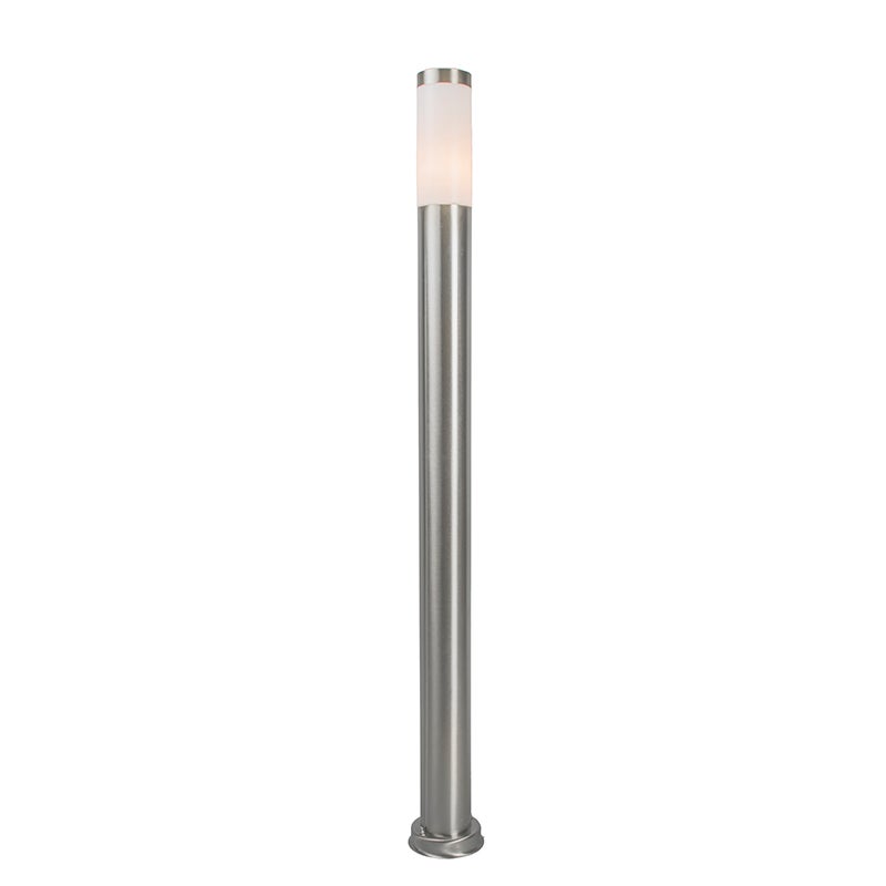 Nowoczesna lampa ogrodowa słupek stal 110 cm IP44 - Rox