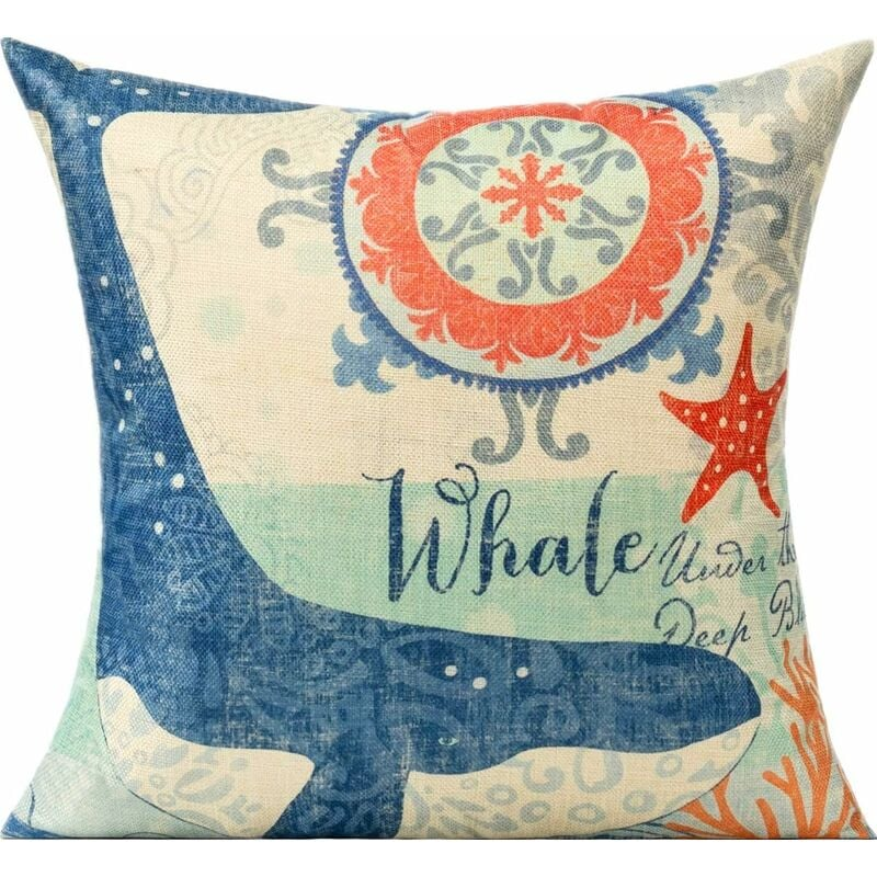 Copricuscini Divano Federe Cuscini Divano 45x45 Rosso E Bianco