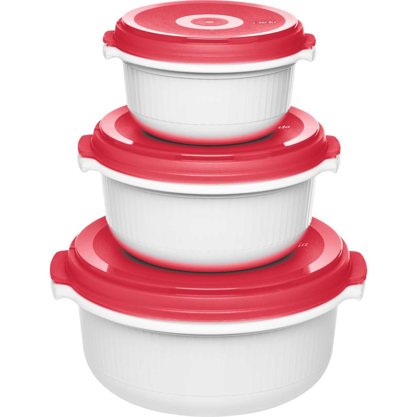 QILZO Lot de 12 boîtes alimentaires en plastique sans BPA, compatibles avec micro-ondes, lave-vaisselle, congélateur, récipients avec couvercle 500 ml