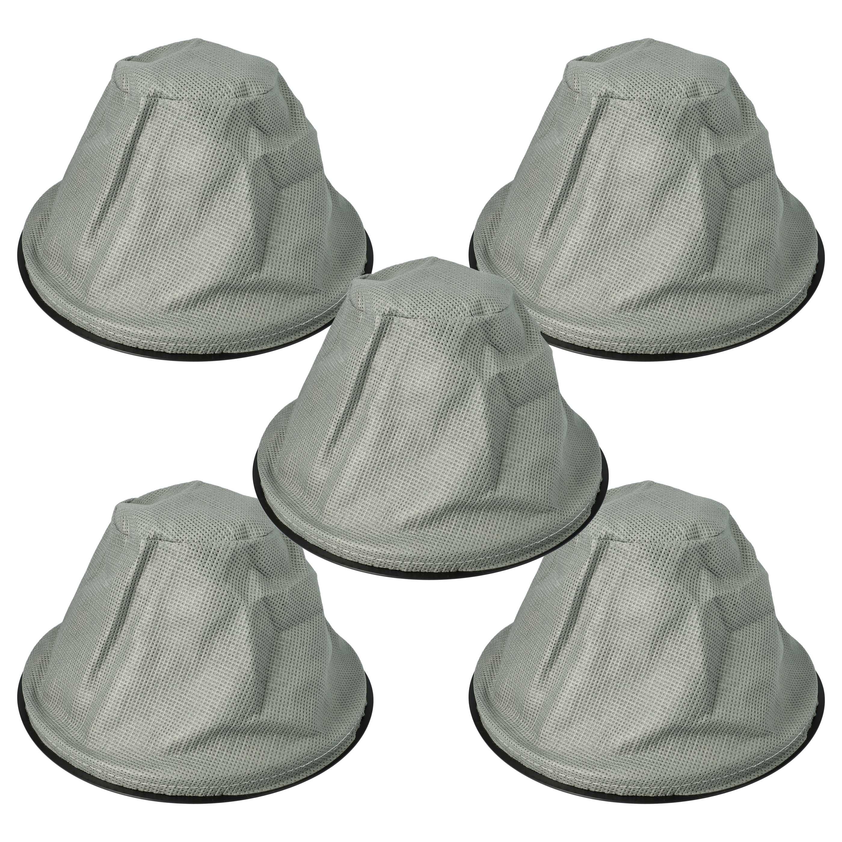 Vhbw 5x Filtre Textiles Compatible Avec Einhell TC-VC 1820