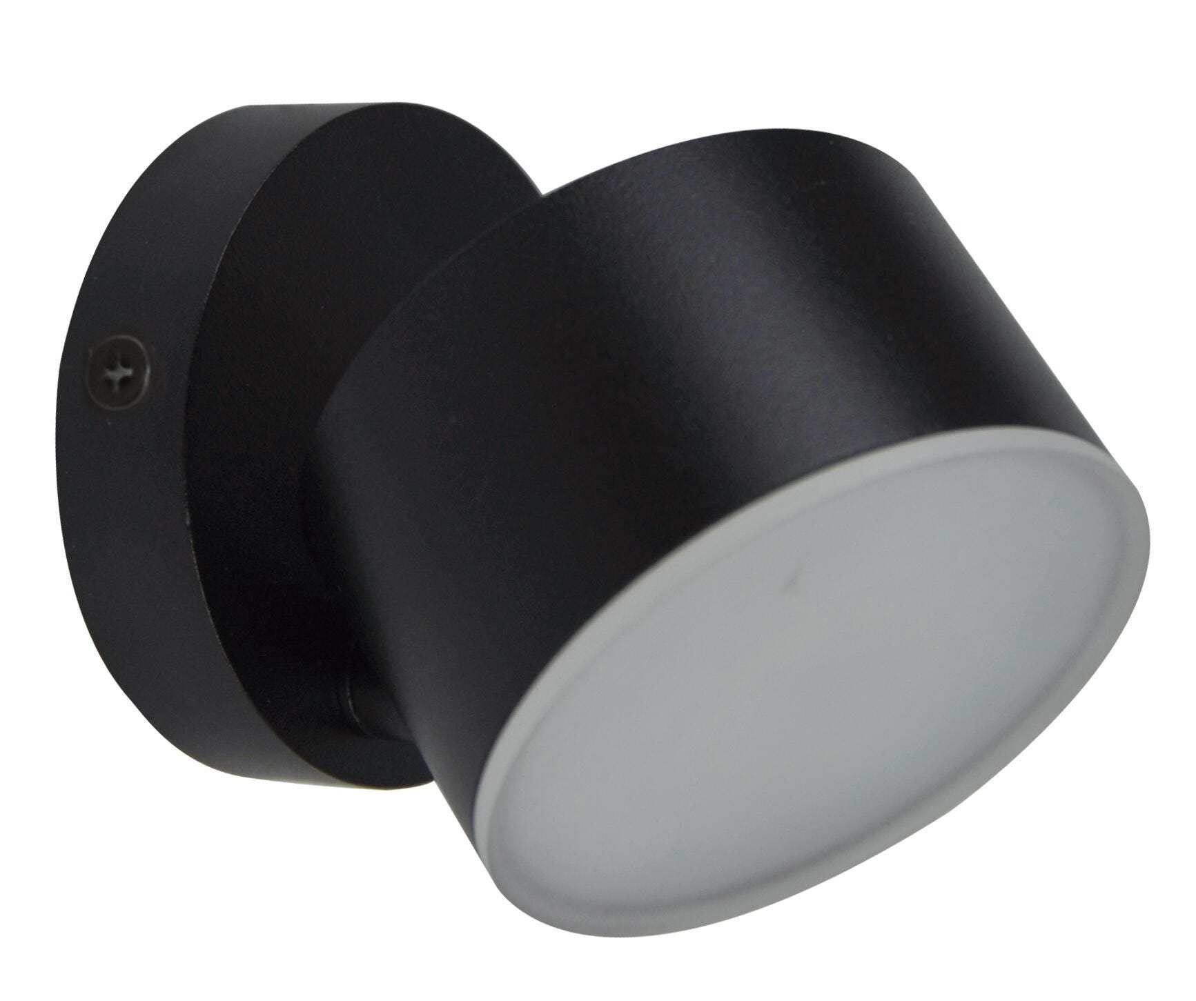 Applique LED, alluminio / acrilico, nero, Dopan, INSPIRE - 5