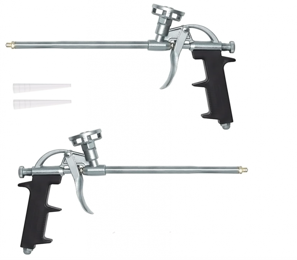 Pistolet do piany PU do uszczelniania i izolacji termicznej, dozownik piany do wypełniania i uszczelniania szczelin okiennych.