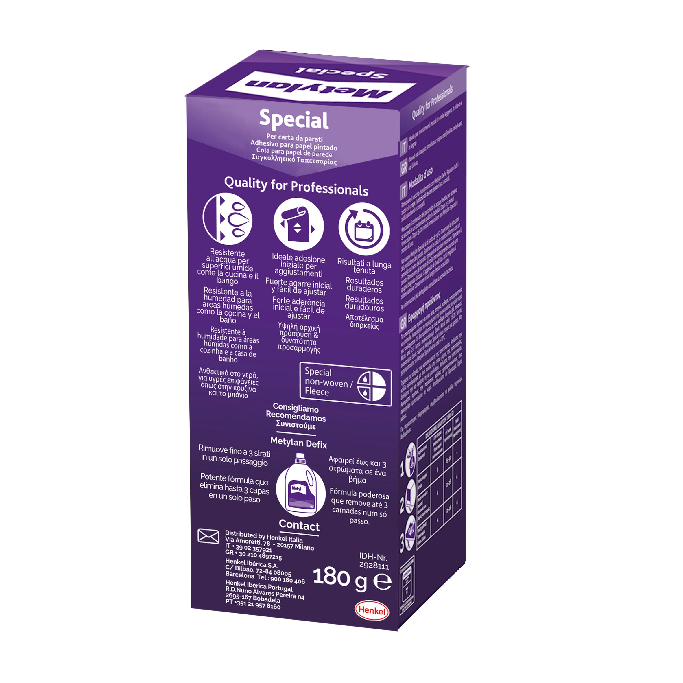 Pegamento para papel pintado Metylan Special G 200 Henkel - 2