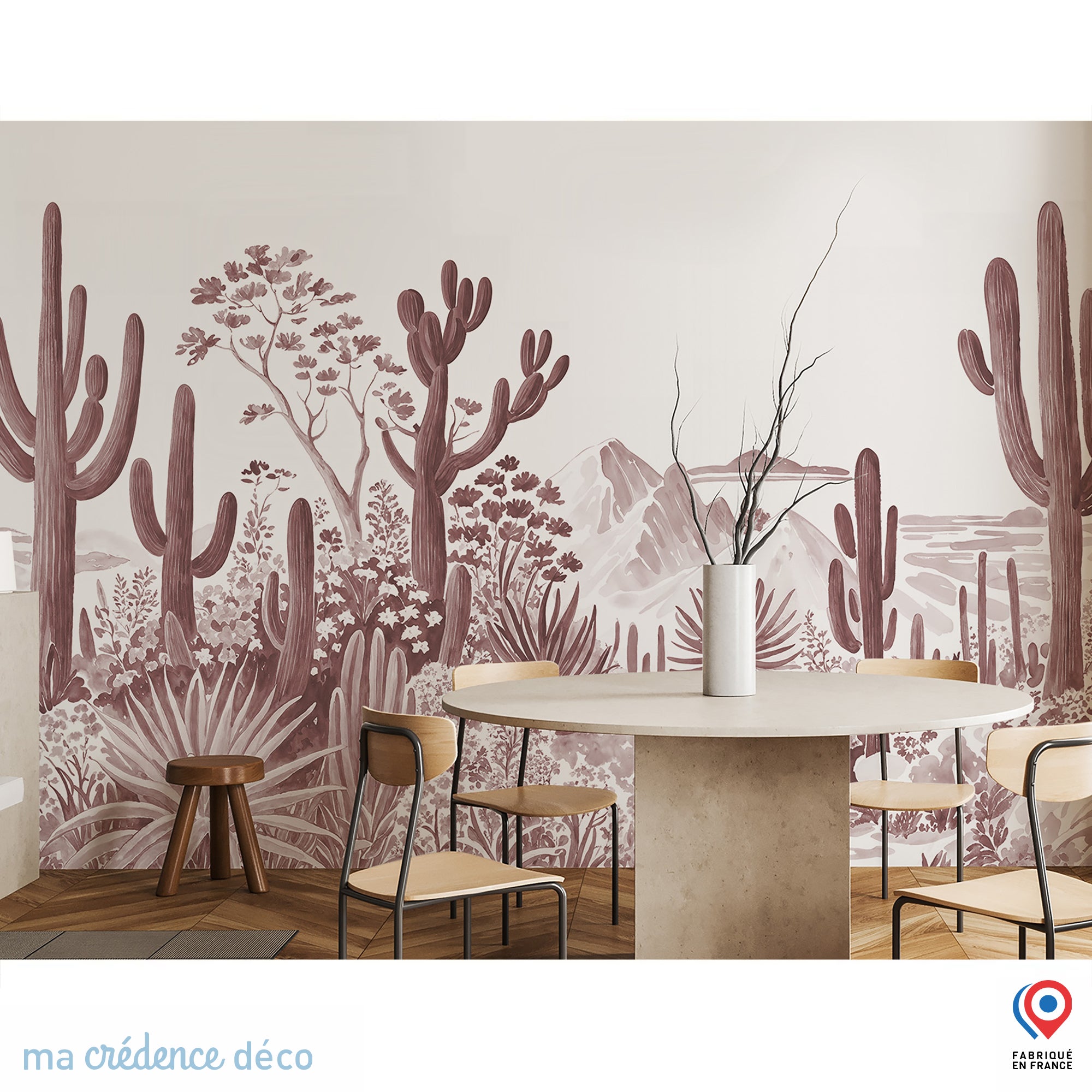 Papier peint : Cactus en Fête