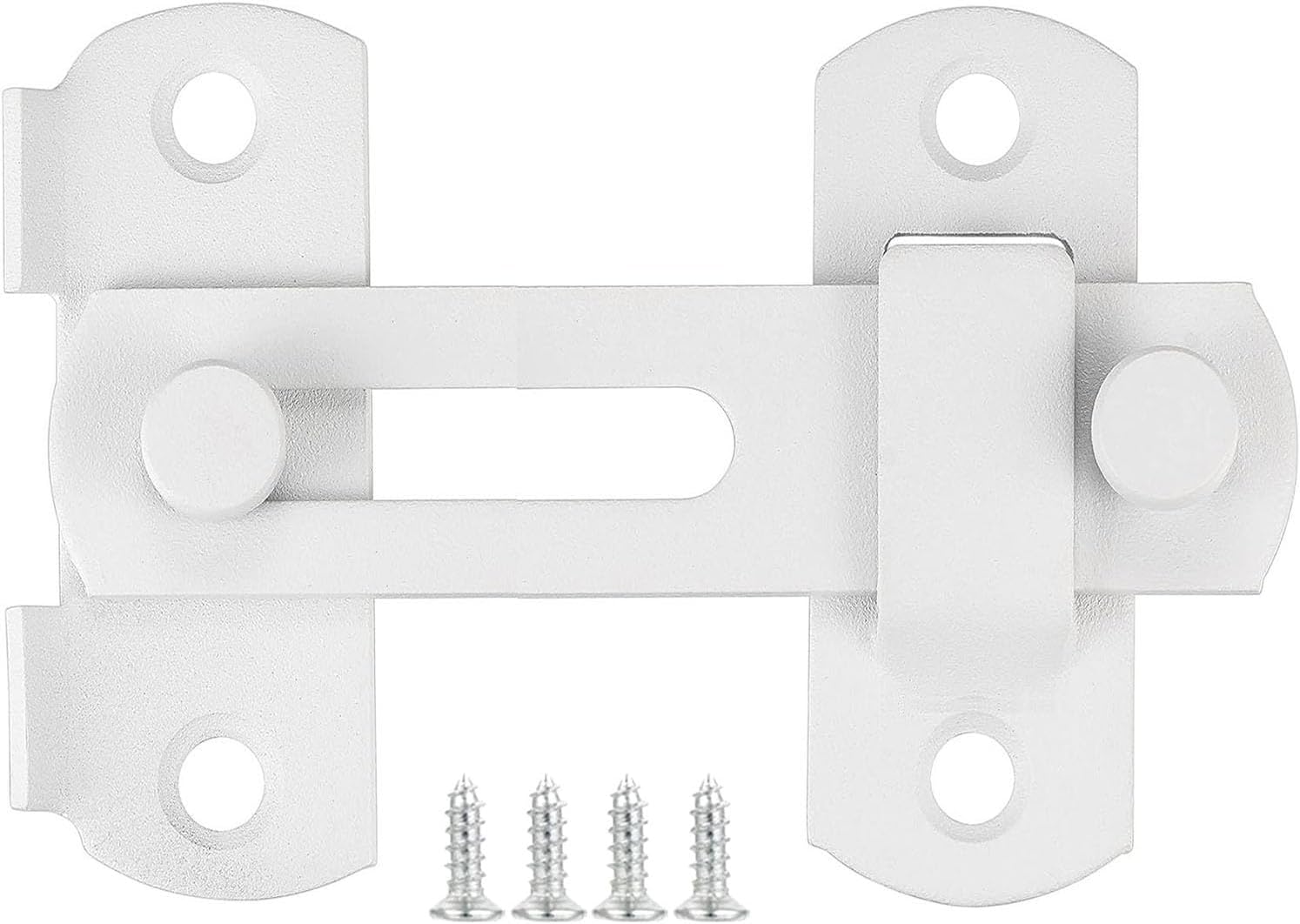 Serrure de porte coulissante à pêne dormant avec vis pour portes