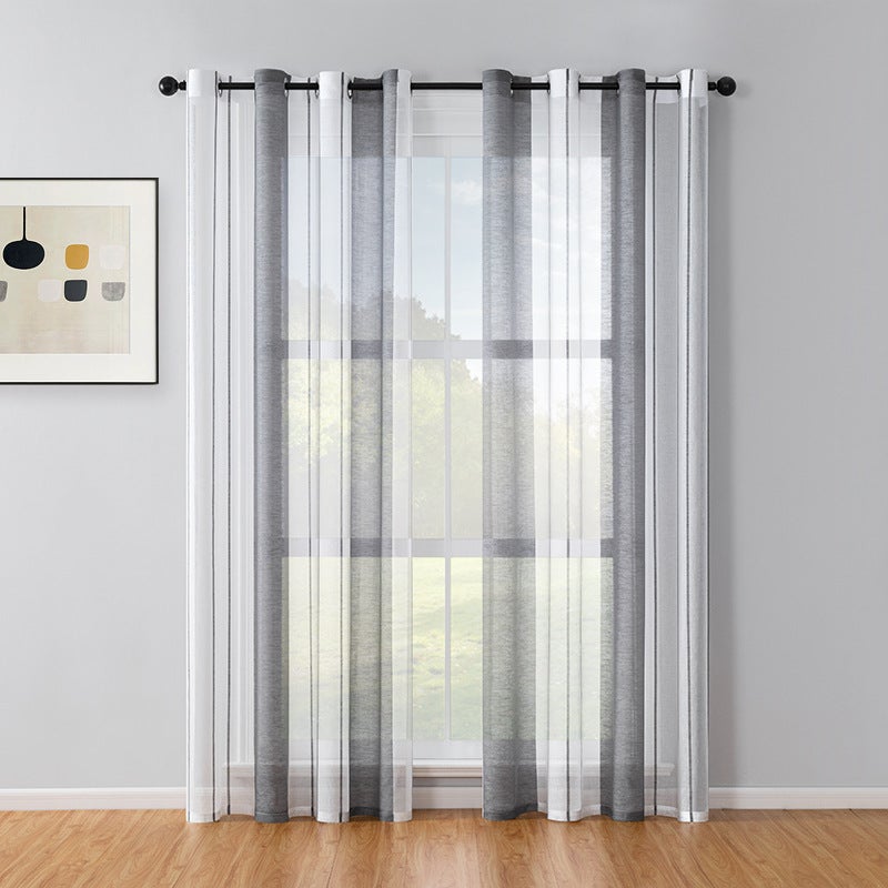 ROOM99 Tenda con occhielli, 140 x 250 cm, larghezza x altezza, oscurante, per soggiorno, camera da letto, verde scuro, 1 pezzo