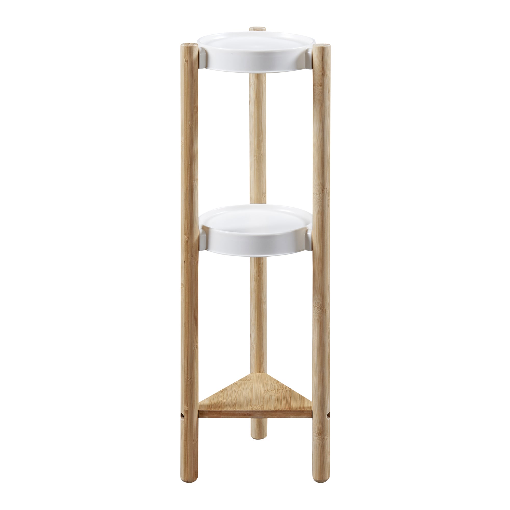 Sostegno Per Piante In Bambù Regolabile GENTINGBRO – Altezza Fissa 20-30 Cm, Portavaso Singolo Da Interno, Colore Marrone Tè, Per Soggiorno E Balcone - 4