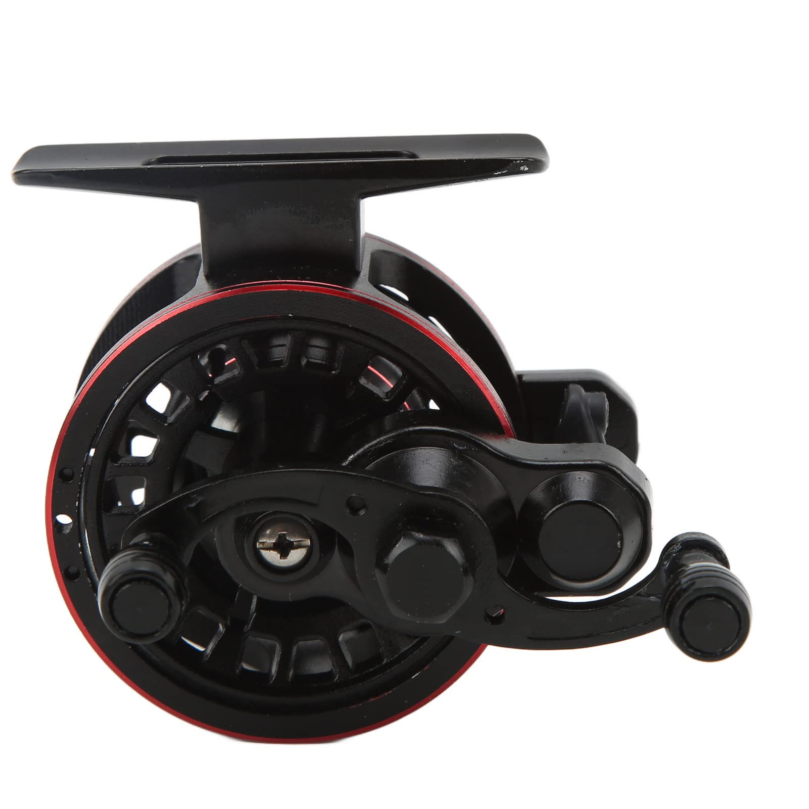 Mulinello da pesca a mosca in metallo, rapporto di velocità 3.0:1 Mulinello da pesca sul ghiaccio anteriore destro sinistro (mano destra) - 8