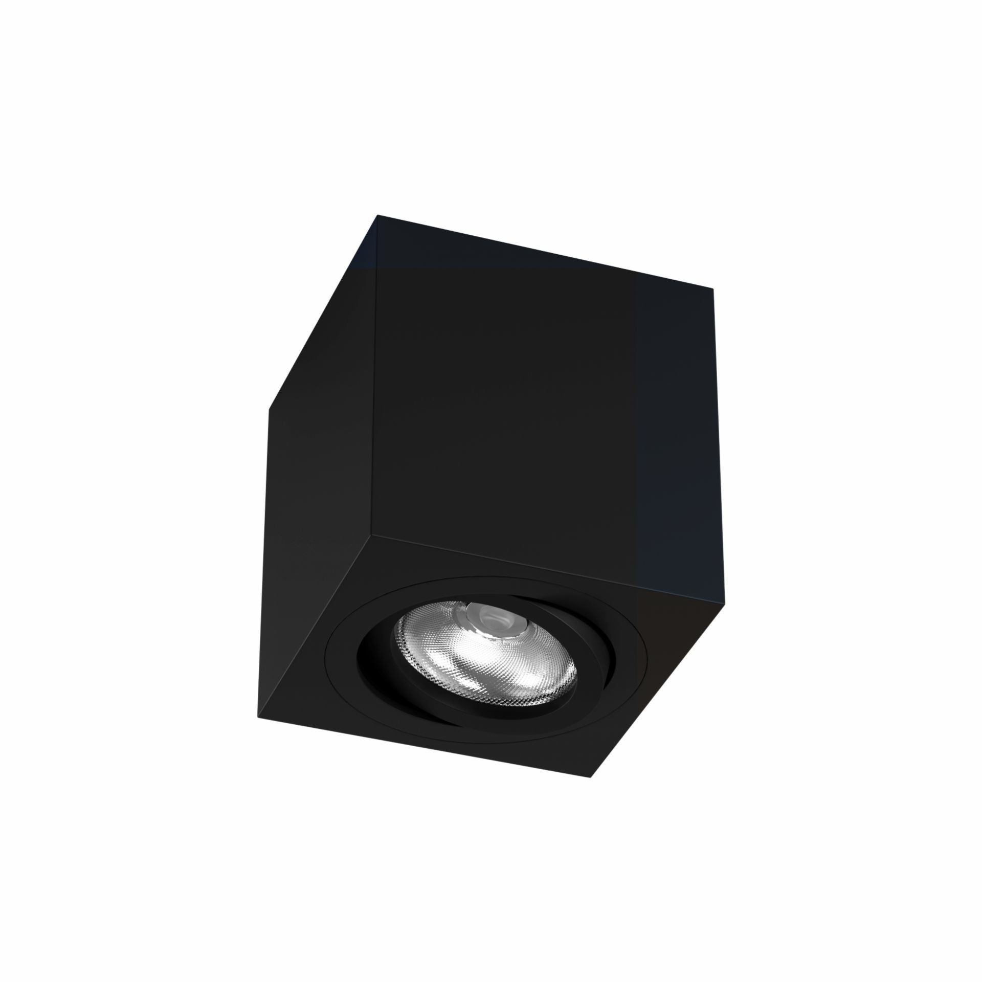 Spot LED de tavan reglabil Zio Surface 360°, priză GU10 de 50 mm, IP20 ...