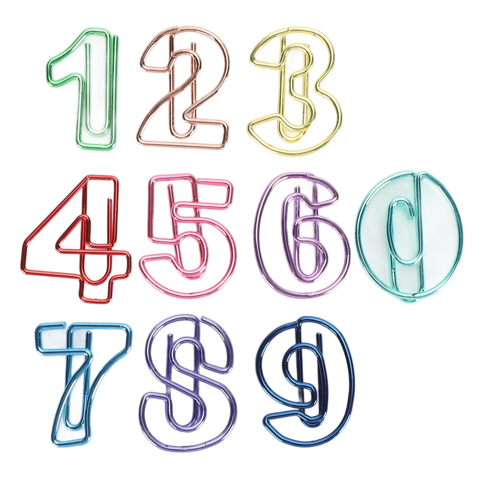 Lot De 25 Trombones Dorés En Forme De Chat Pour La Maison, Le