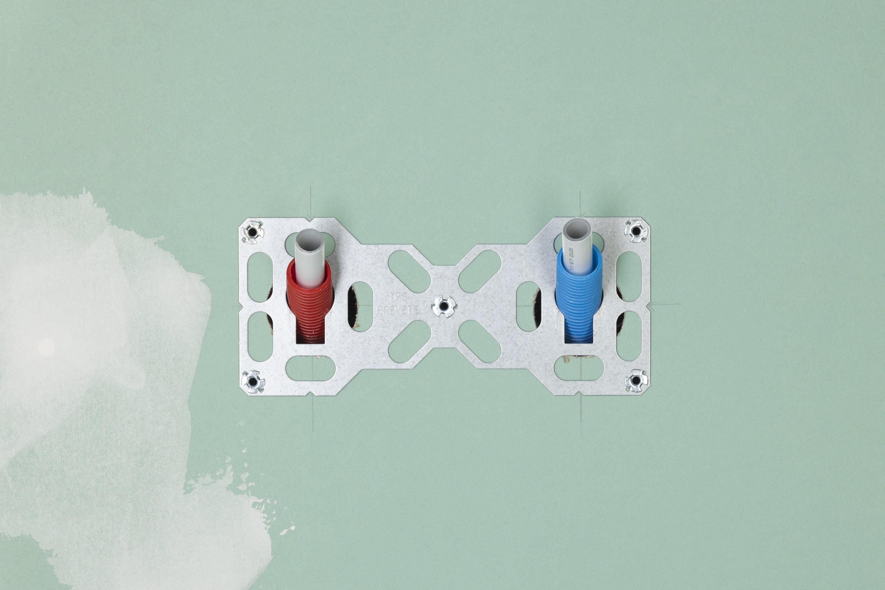 Placa de salida de doble pared para tubería multicapa de Ø16 para ducha/bañera FIXSYSTEM - 2