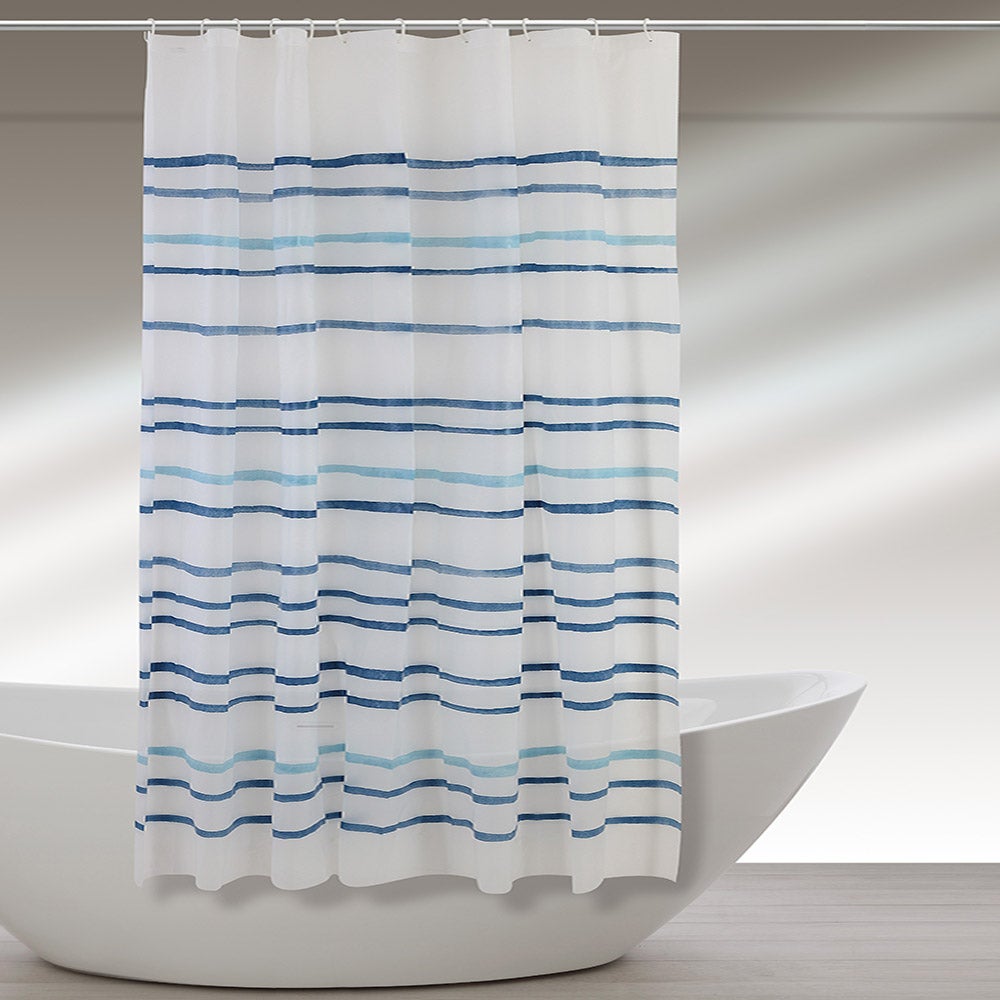 Gedy | Strudel Tenda Doccia in Peva, Finitura Bianca, Dimensioni 200 x