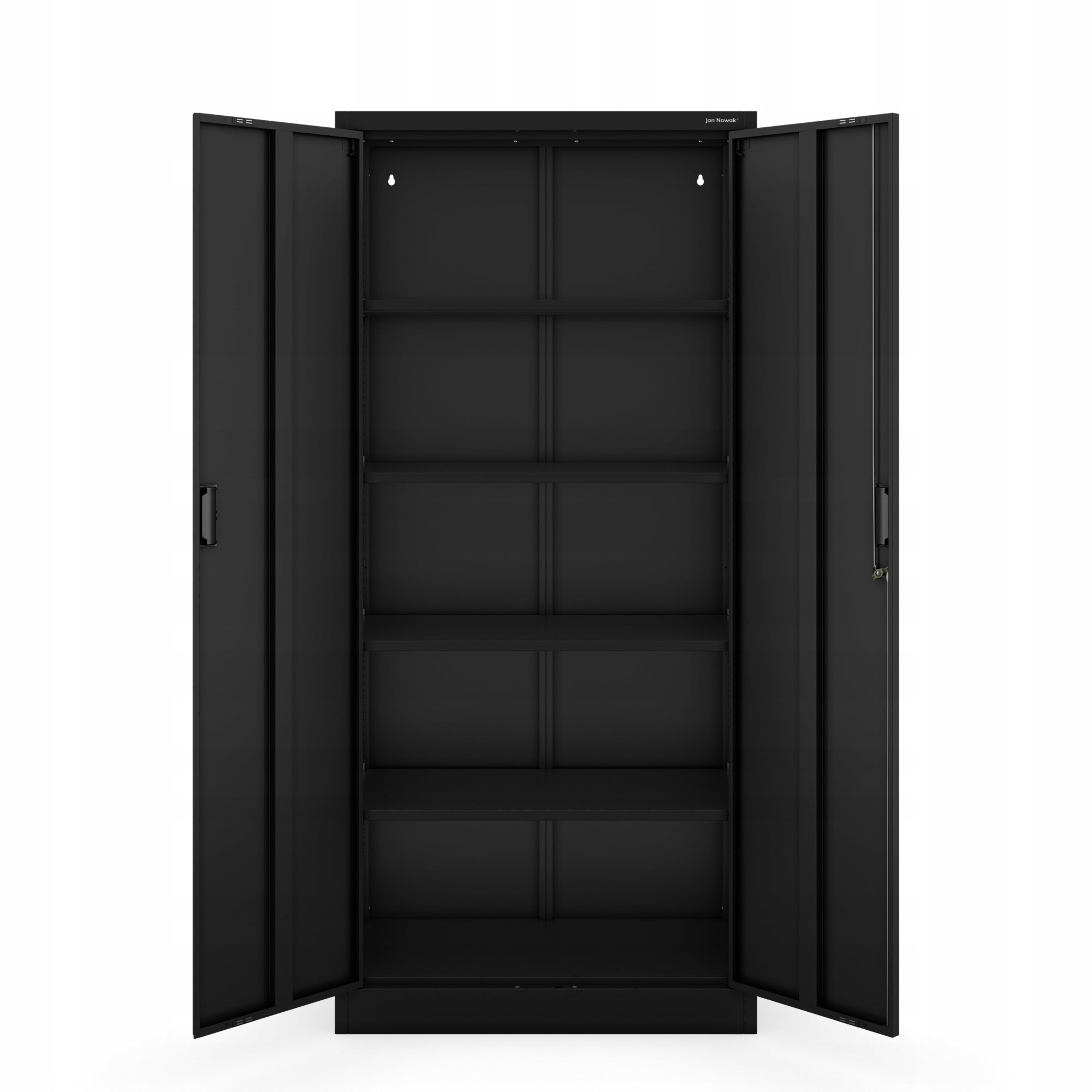 Armoire Métallique Compacte JAN Noire RAL9005 175x80x40 cm - 4