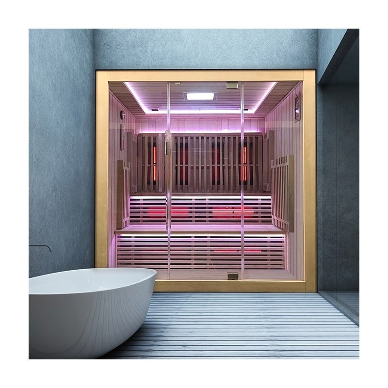 Sauna Infrarouge Boreal® Concept 180 à Spectre Complet 180x150x205 — free download