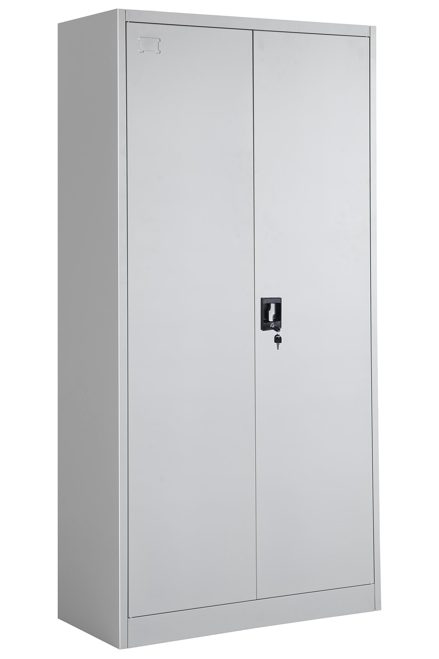 Szafa biurowa dwudrzwiowa na segregatory 900x450x1800mm szara KTD