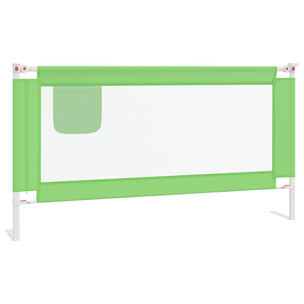 Barrière De Lit Bébé Rembourrée - Protection Anti-Chute 250x30 Cm - Housse Douce Lavable - Fixation Par Lanières