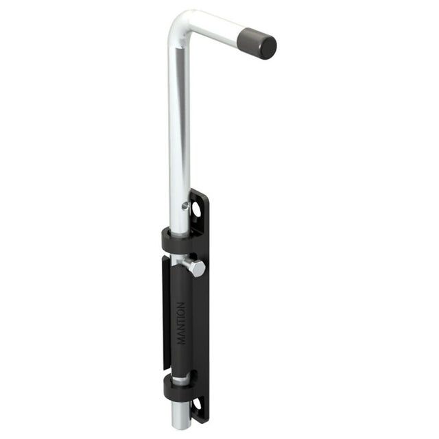 Verrou renforcé avec platine étroite à visser Ø16 mm