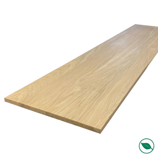Planche Chêne Massif Français, Séchée Au Four, Rabotée, 25x148x380mm – Lot De 2