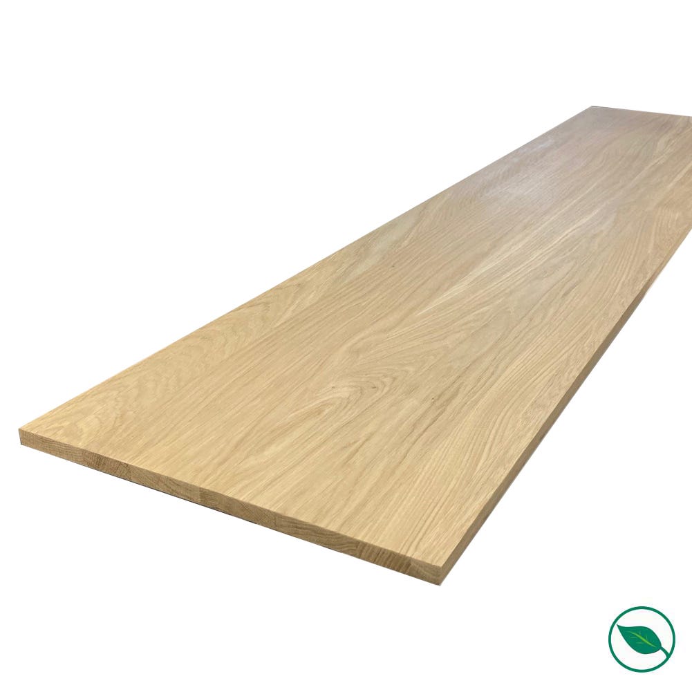 Tablette Ch ne Massif Pleines Lames 1800 X 200 X 20 Mm FSC Mixte Tablette Ch ne Massif Pleines Lames 1800 X 200 X 20 Mm FSC Mixte