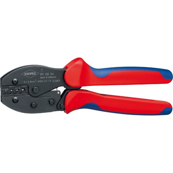 Knipex 97 52 34 Szczypce zaciskowe dźwigniowe 0,1 - 2,5 mm² (AWG 27-13) (97 52 34)