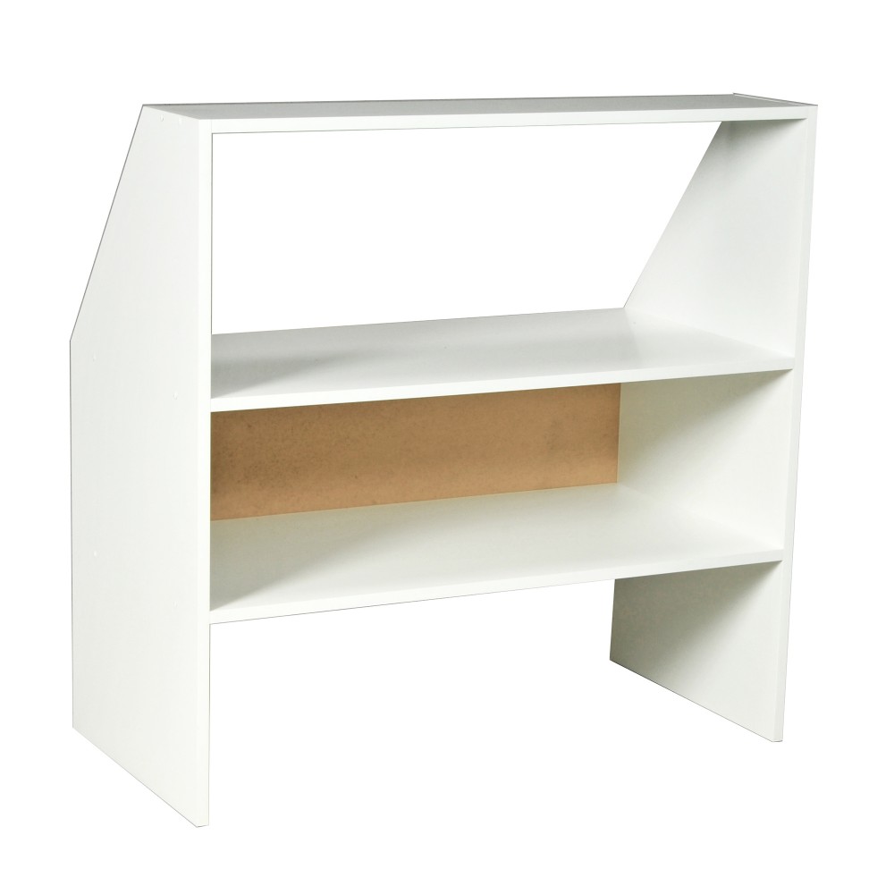 Meuble de rangement sous pente ALIX, H. 100 x L. 100 x P. 50 cm, Blanc - 7