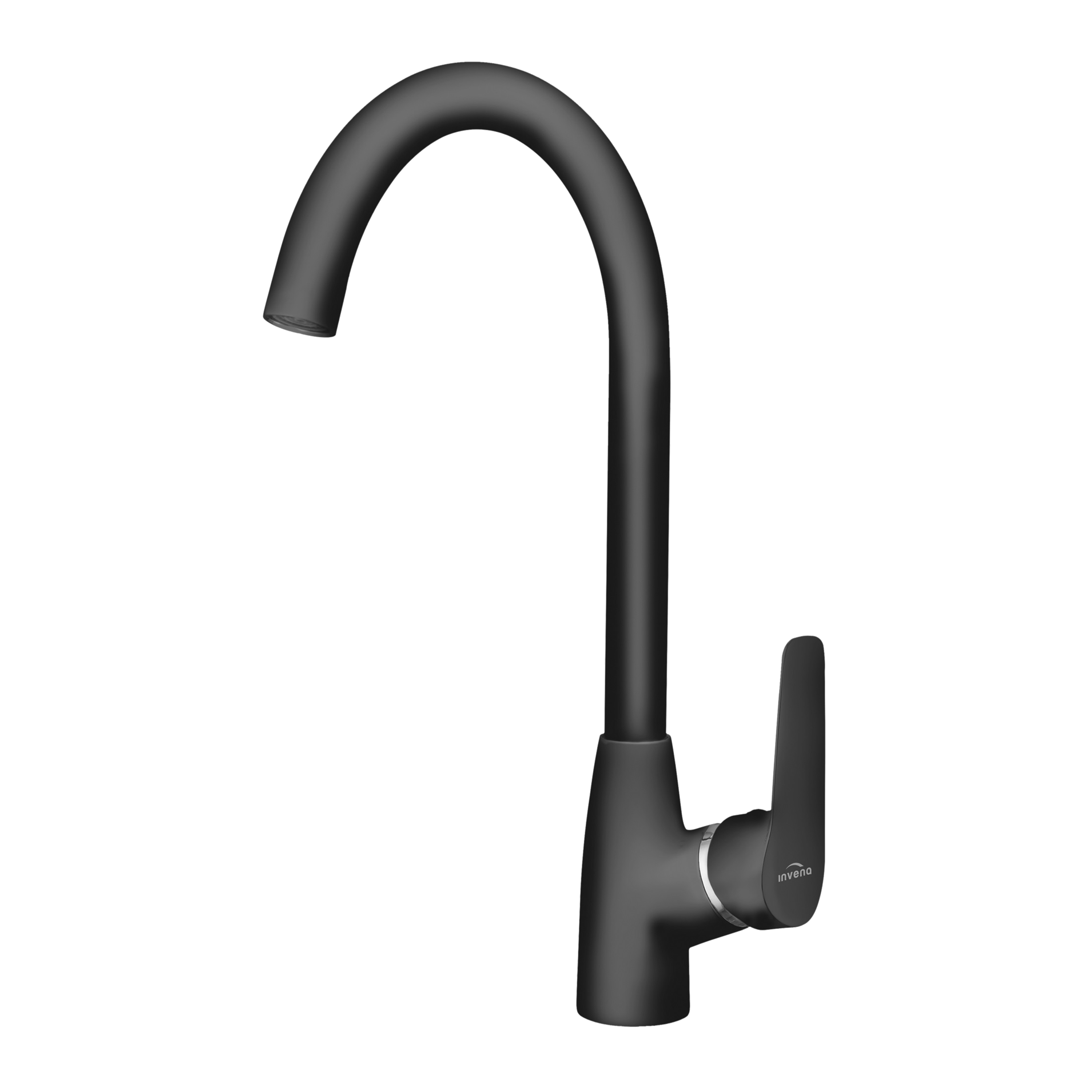 Bateria kuchenna z wylewką l Invena Corso czarna