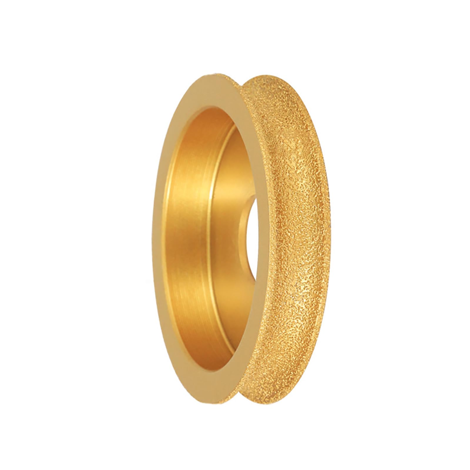 Meuleuse d'angle diamant brasé pour pierre, marbre, granit, carrelage et céramique - Meule à bords français pour coupe précise - 7