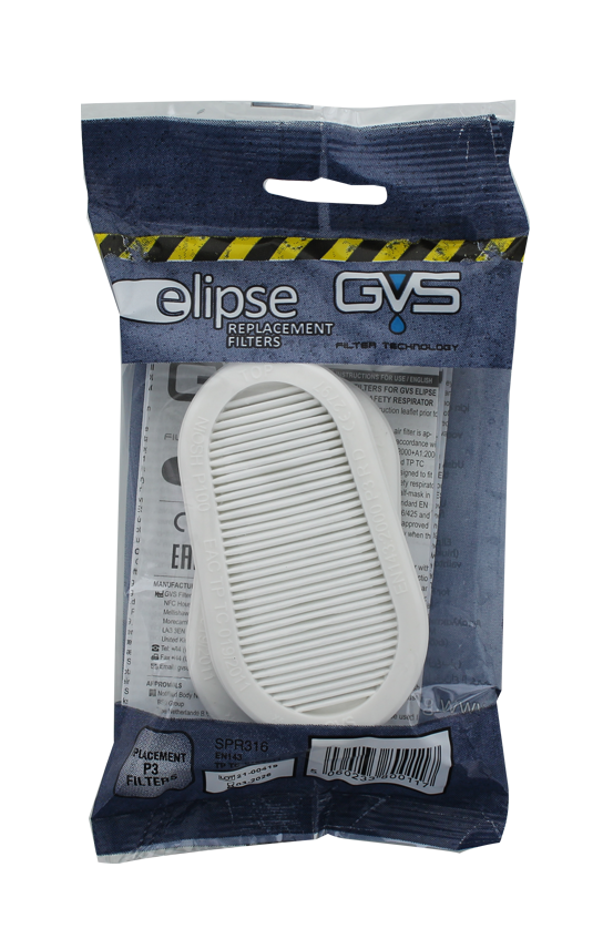 Cartouches Elipse GVS SPR336 Filtration Haute Performance Anti Odeurs GVS P3 (Poussières fines et odeurs) - 2