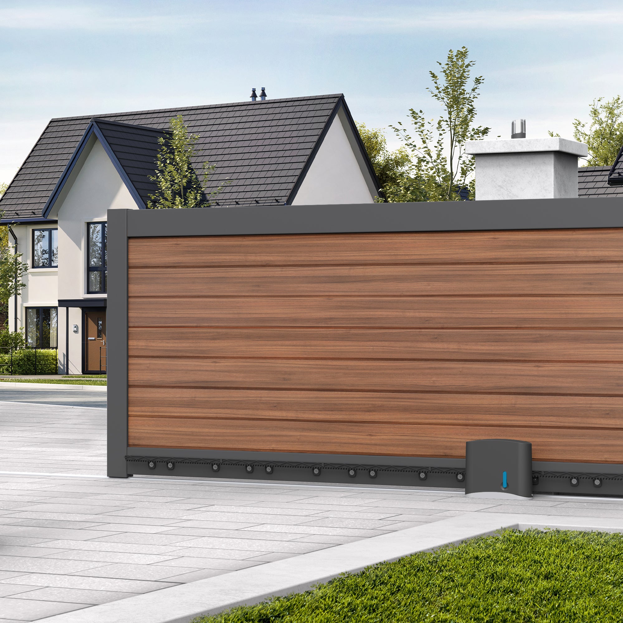 Automazione per cancelli scorrevoli Serie SE 114462 24V - Ante fino a 4 mt / 250 Kg. - 2