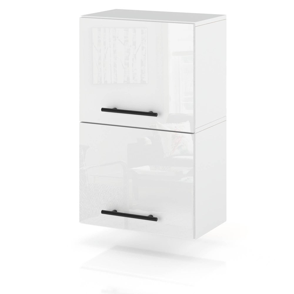 Szafka kuchenna wisząca klapowa modułowa 40cm spremium biały połysk