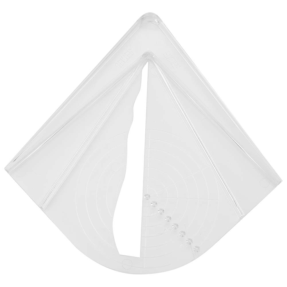 Recherche de centre en plastique pour carré, rond, octogone et sexangle Outil de travail du bois - 2