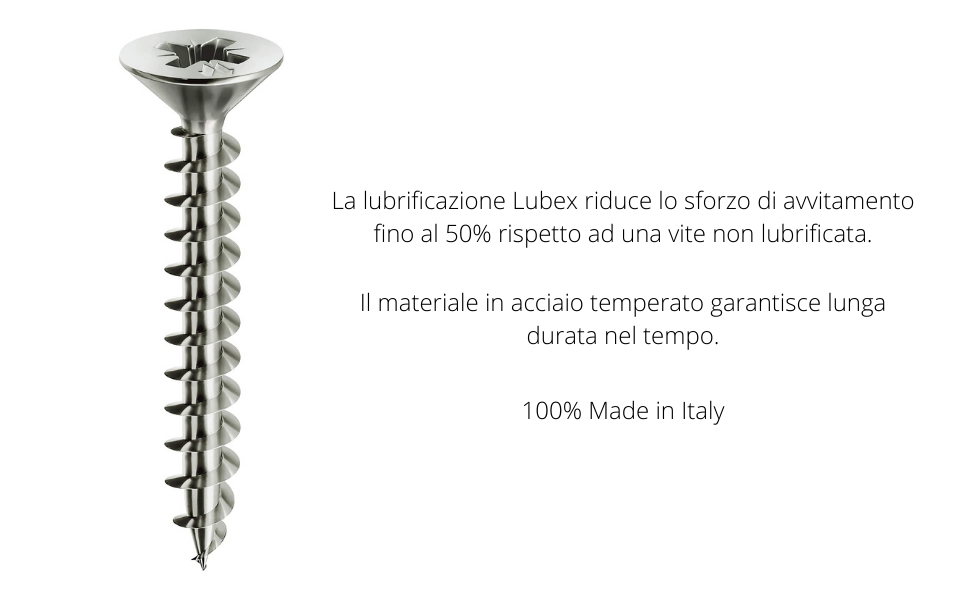 Viti Acciaio nichelato testa piana svasata Z tipo A - Würth Italia