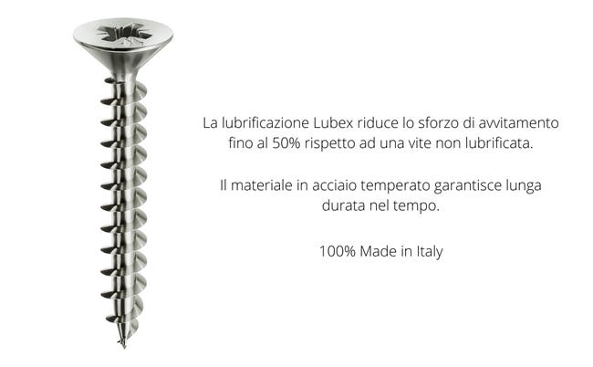 Viti Acciaio nichelato testa piana svasata Z tipo A - Würth Italia Viti Acciaio nichelato testa piana svasata Z tipo A - Würth Italia