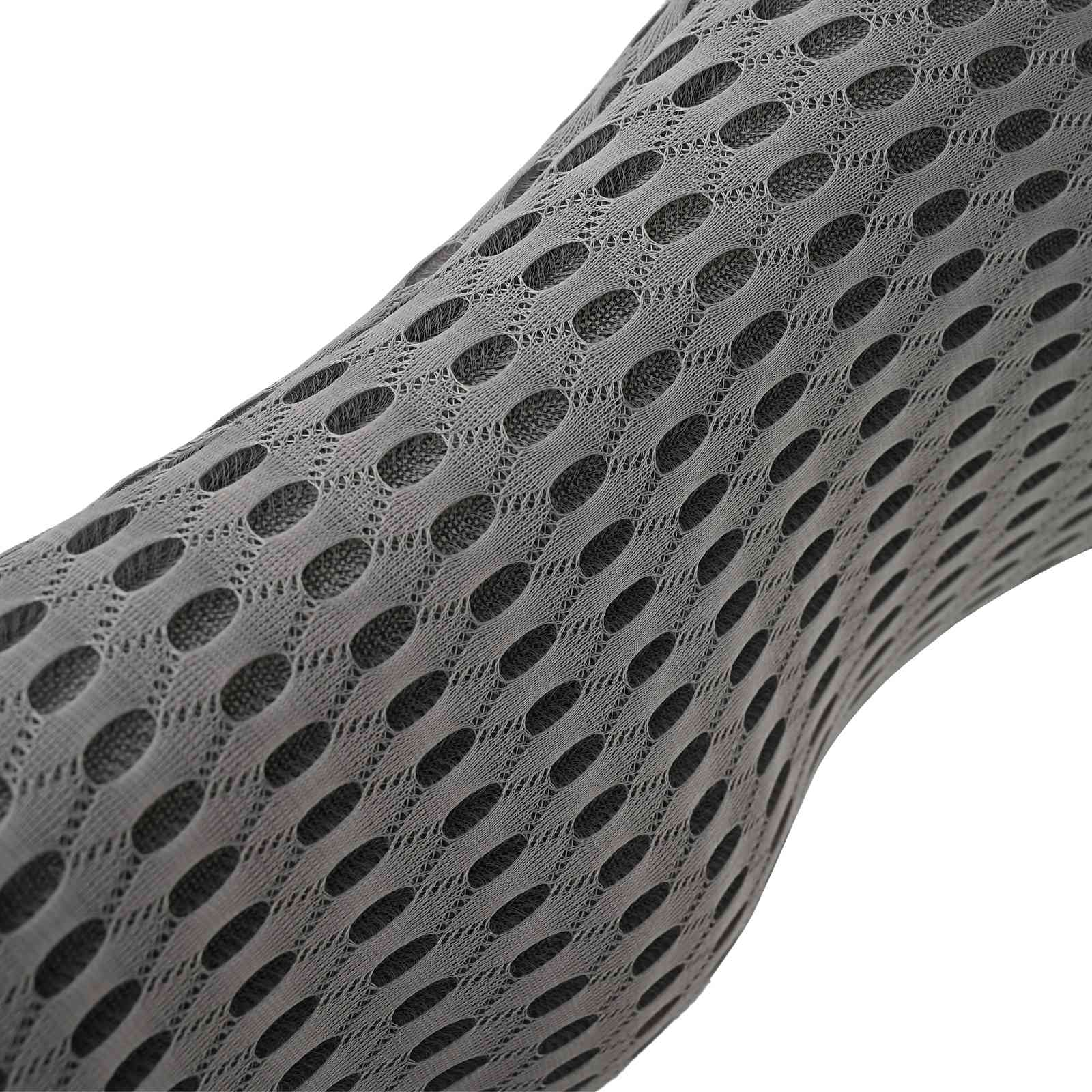 Coussin dorsal en mousse à mémoire de forme gris, 47,5 × 23 × 12 cm - 8