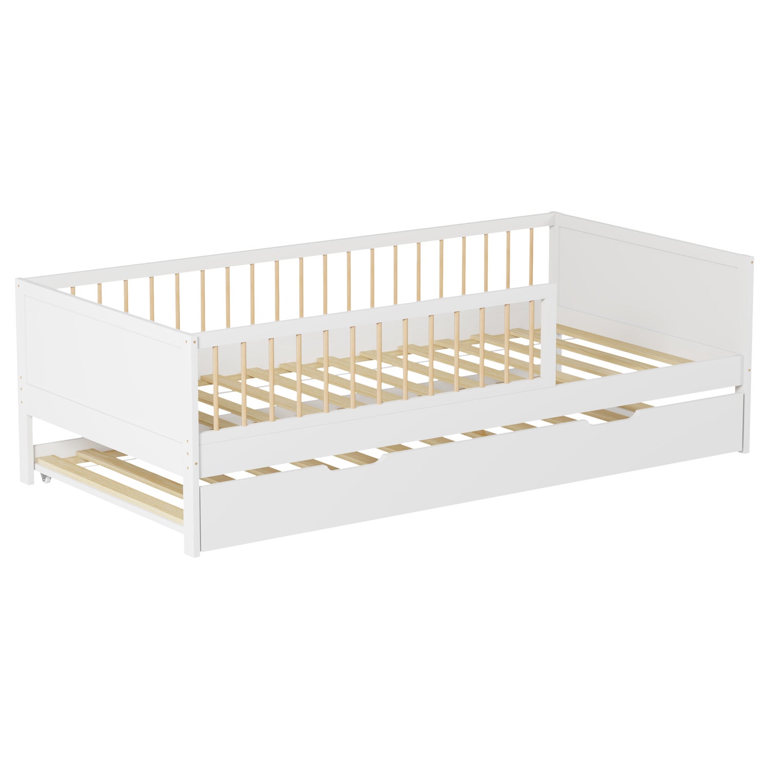 Cama nido infantil 190x90cm blanco ADAM - 8