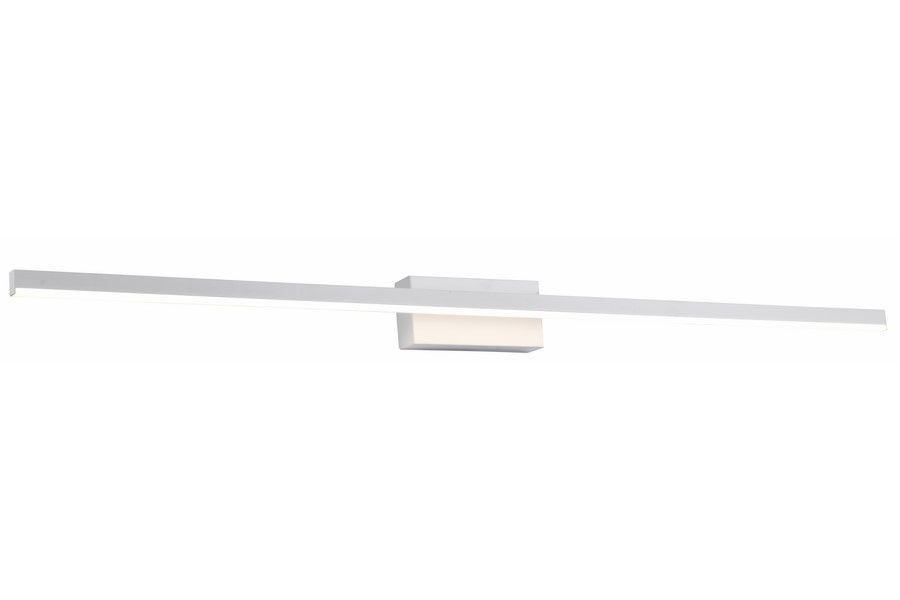 Kinkiet ścienny Linea biały LED 14W 4000K 980lm styl nowoczesny wym: 7 x 100 x 8 cm tworzywo sztuczne IP44 Reality