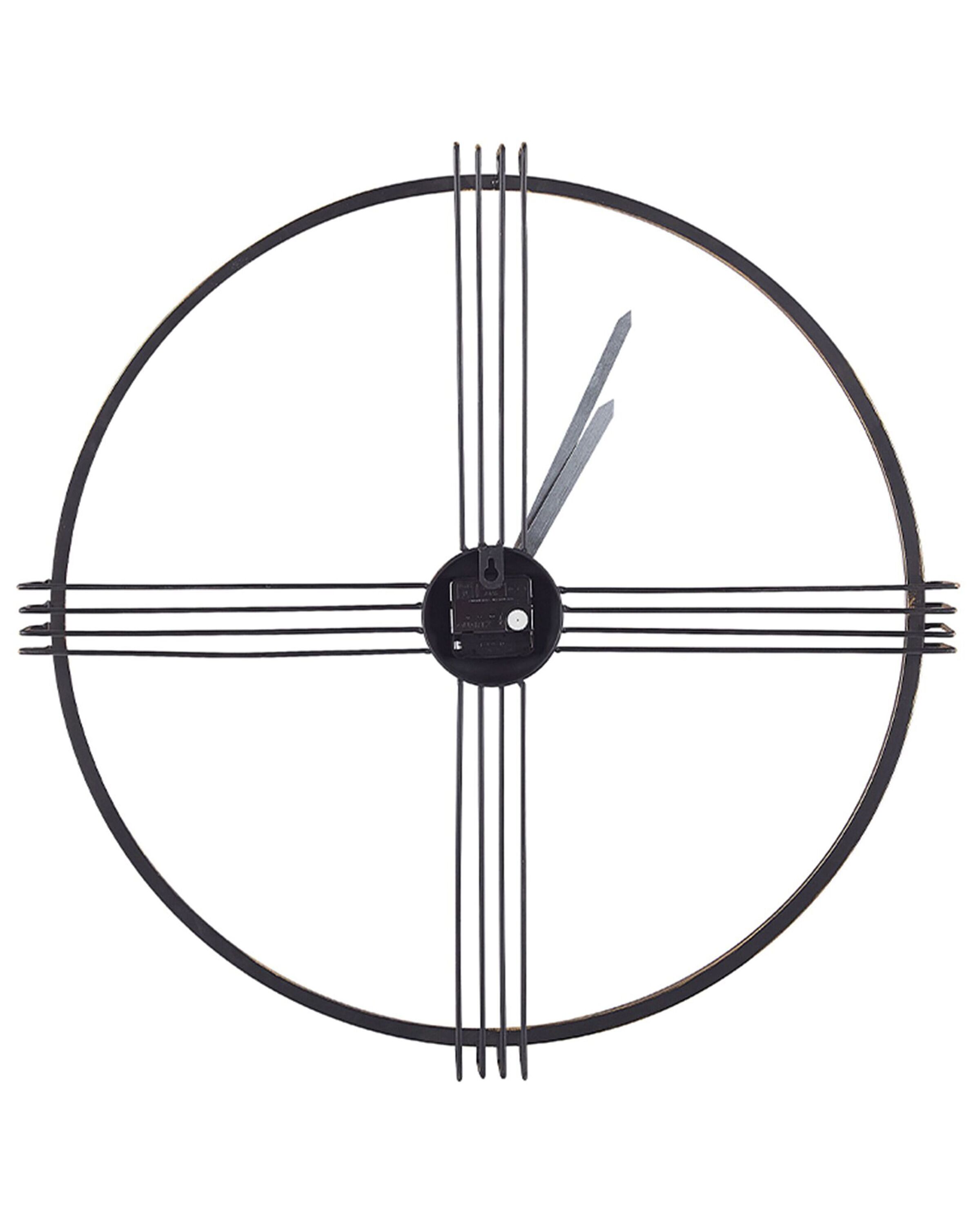 Orologio da parete ASCONA 64 cm Metallo Oro - 5