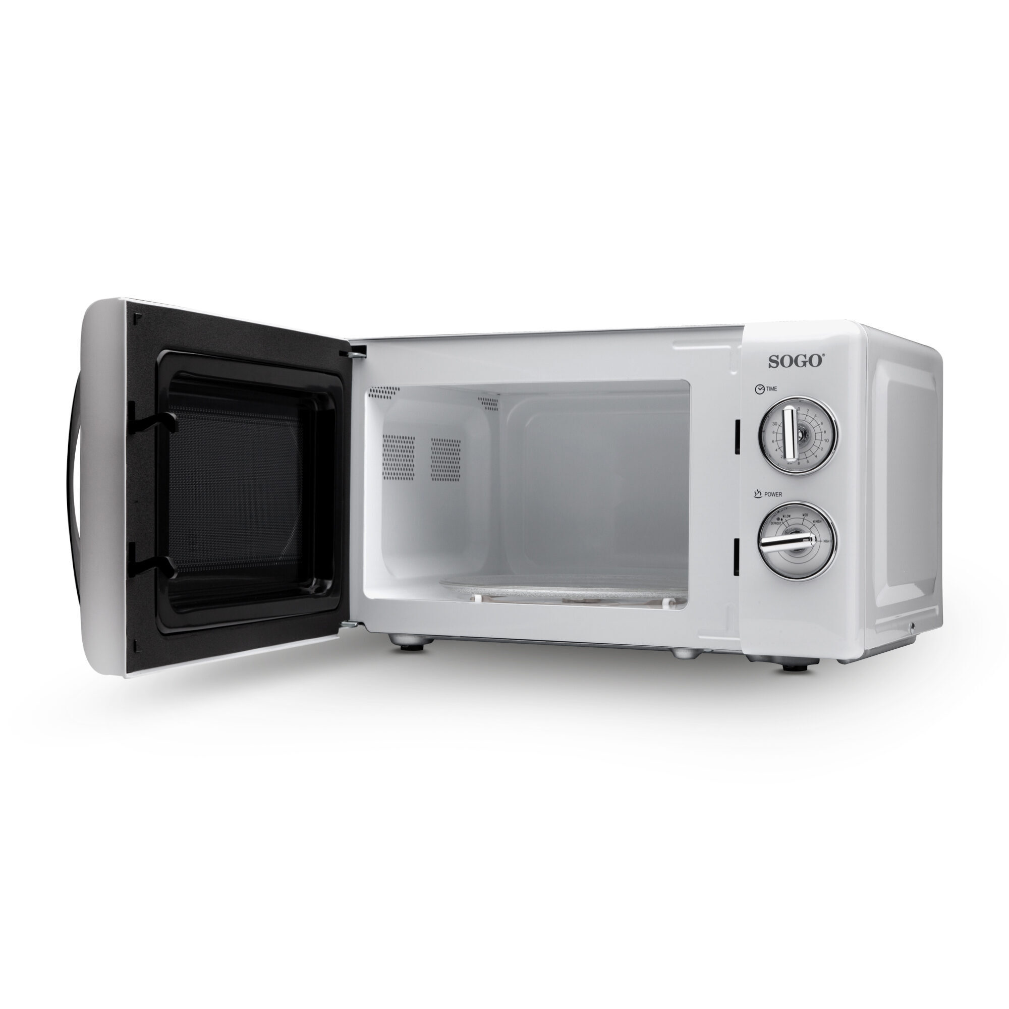 Four À Micro-Ondes Retro Blanc SOGO 20L - 4