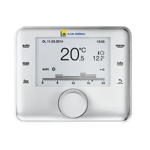 Thermostat d'ambiance CR10 de Elm Leblanc - Installation facile - Accessoire