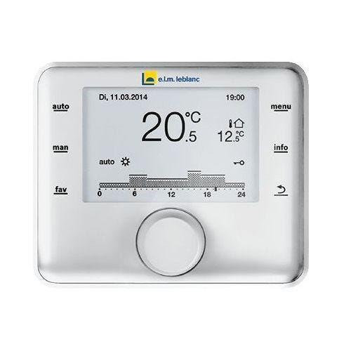 Thermostat d'ambiance CR10 de Elm Leblanc - Installation facile - Accessoire Thermostat d'ambiance CR10 de Elm Leblanc - Installation facile - Accessoire
