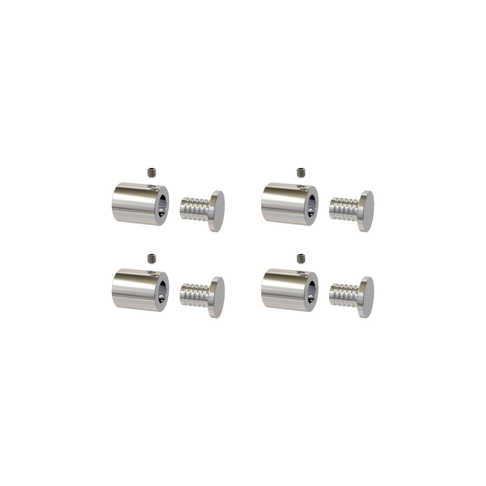 Lot 4 Entretoises Haut-parleur Voiture 6,5" - Diamètre Intérieur 145mm, épaisseur 13mm