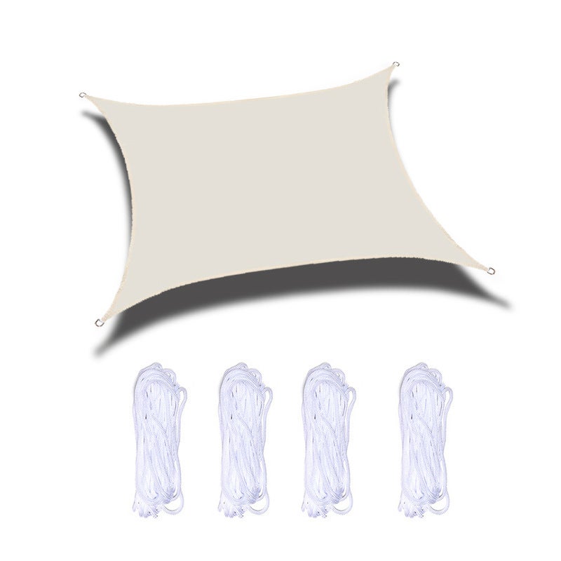 Markiza żagiel przeciwsłoneczny, prostokątna, wodoodporna, o wymiarach 3 x 4 m, z ochroną UV, do użytku na zewnątrz, w ogrodzie, na tarasie i balkoni